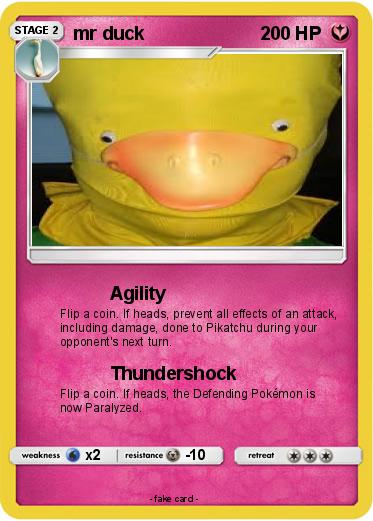 Pokemon mr duck