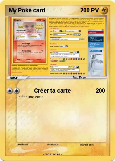 Pokemon My Poké card