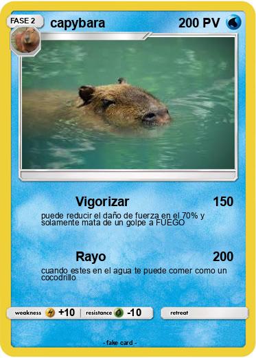 Pokemon capybara