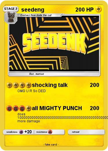 Pokemon seedeng