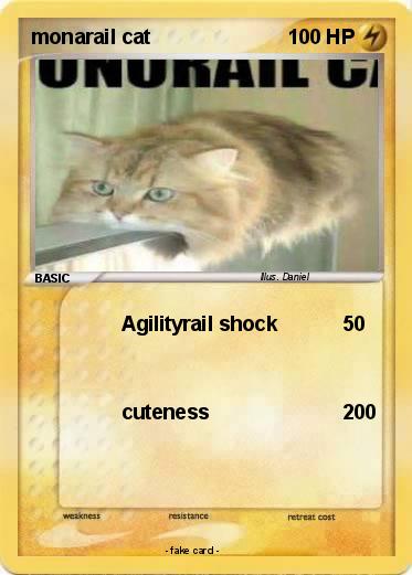Pokemon monarail cat