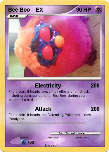 Pokemon Bee Boo    EX