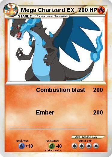 Pokemon Mega Charizard EX