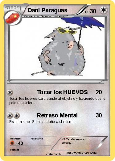 Pokemon Dani Paraguas