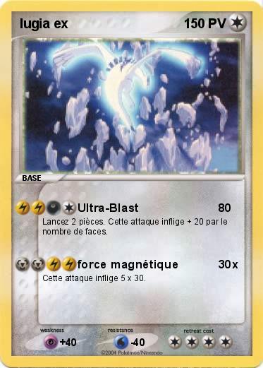 Pokemon lugia ex