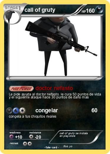 Pokemon call of gruty