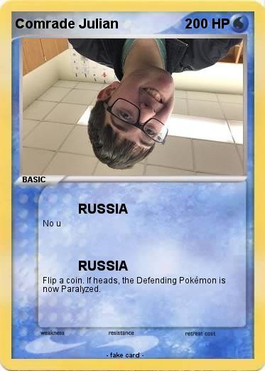 Pokemon Comrade Julian