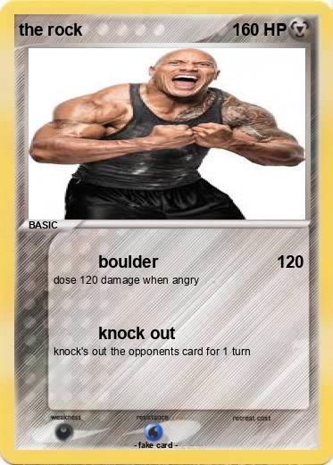 Pokemon the rock