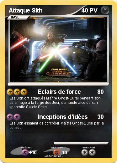 Pokemon Attaque Sith