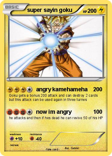 Pokemon super sayin goku