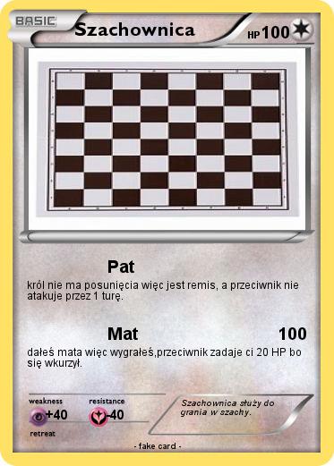 Pokemon Szachownica