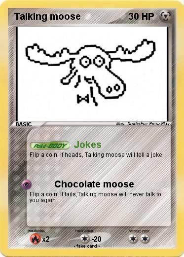 Pokemon Talking moose