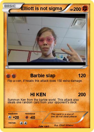 Pokemon Elliott is not sigma