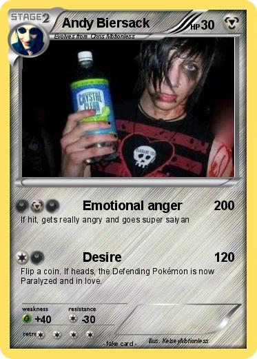 Pokemon Andy Biersack