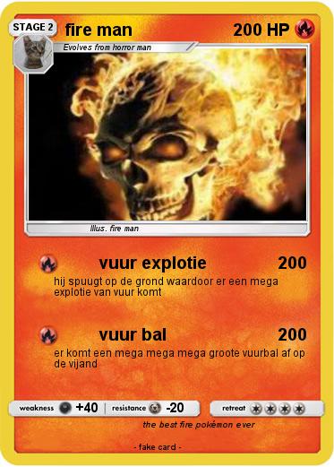 Pokemon fire man