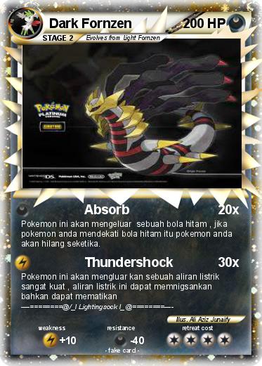 Pokemon Dark Fornzen