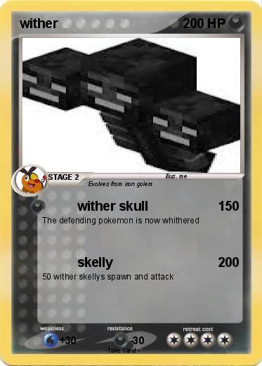 Pokemon wither
