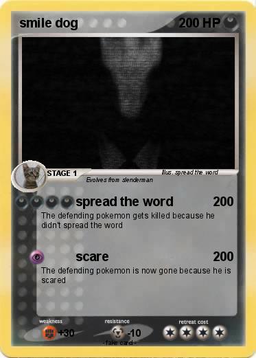 Pokemon smile dog