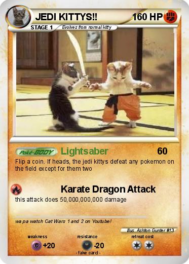 Pokemon JEDI KITTYS!!