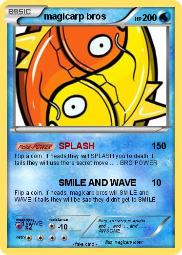 Pokemon magicarp bros