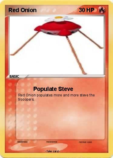 Pokemon Red Onion