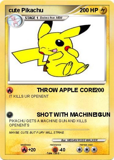 Pokemon cute Pikachu