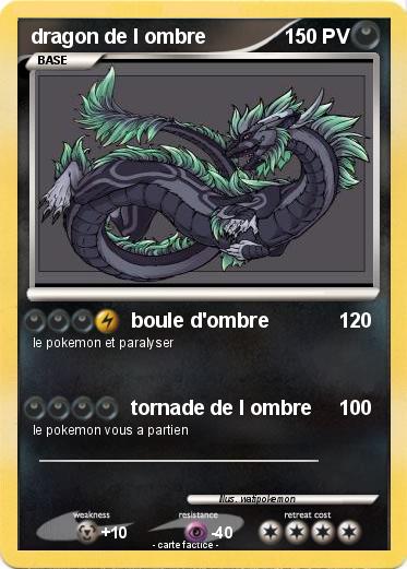 Pokemon dragon de l ombre
