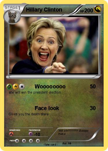 Pokemon Hillary Clinton