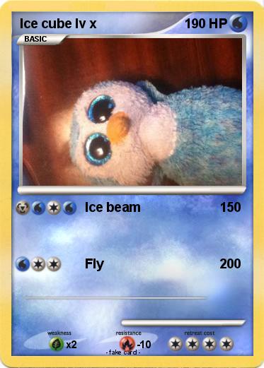 Pokemon Ice cube lv x