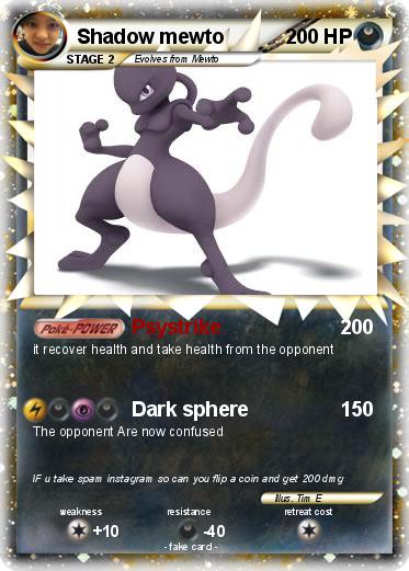 Pokemon Shadow mewto