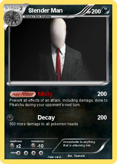 Pokemon Slender Man