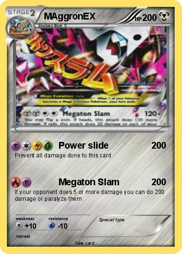 Pokemon MAggronEX