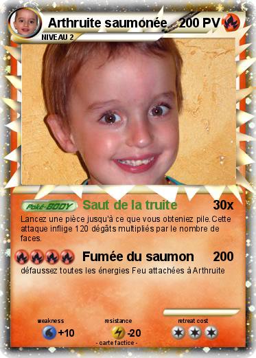 Pokemon Arthruite saumonée