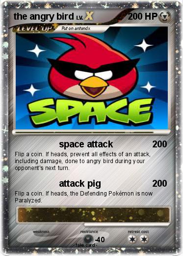 Pokemon the angry bird