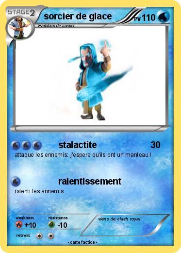 Pokemon sorcier de glace