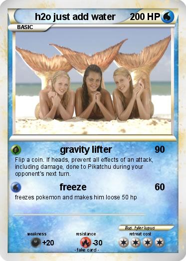 Pokemon h2o just add water