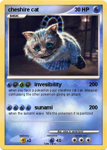 Pokemon cheshire cat
