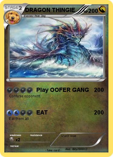 Pokemon DRAGON THINGIE