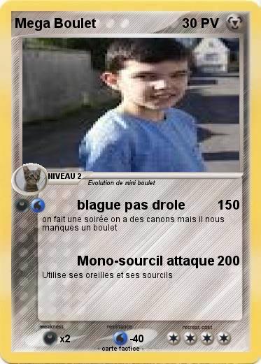 Pokemon Mega Boulet