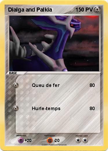 Pokemon Dialga and Palkia