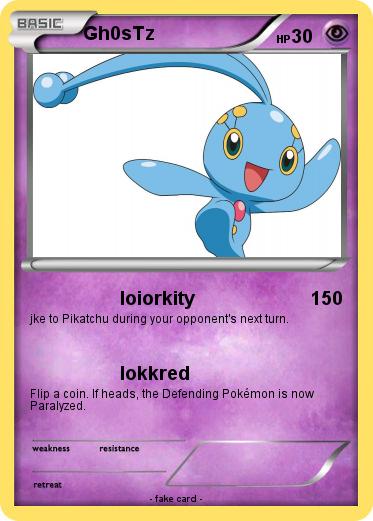 Pokemon Gh0sTz