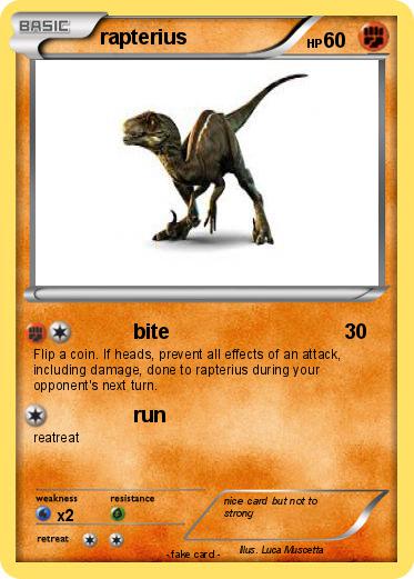 Pokemon rapterius