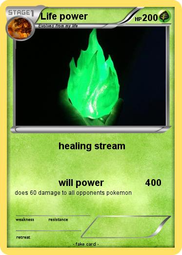 Pokemon Life power