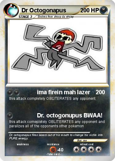 Pokemon Dr Octogonapus