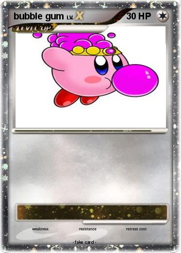 Pokemon bubble gum