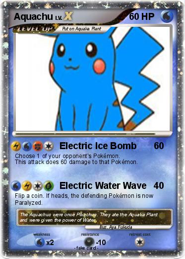 Pokemon Aquachu