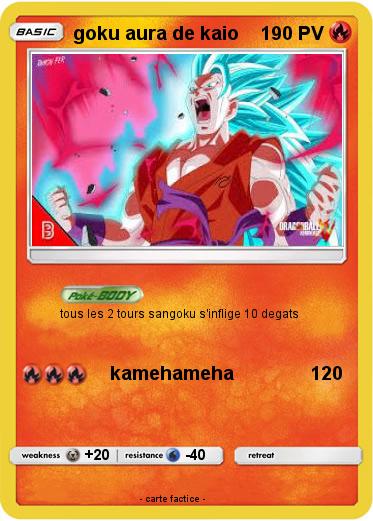 Pokemon goku aura de kaio