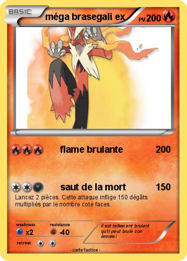Pokemon méga brasegali ex