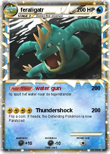 Pokemon feraligatr