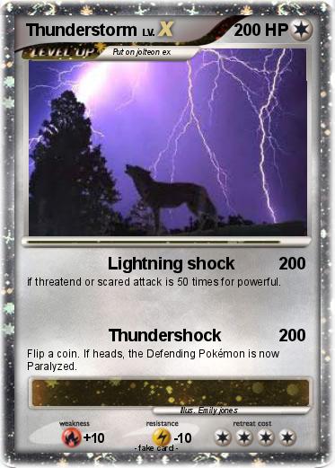 Pokemon Thunderstorm